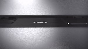 Furrion 10 cu. ft. Arctic 12 Volt Right Hinge Built-in Refrigerator (Black) for RV, Camper or Trailer with Independent Freezer - Gloss Black Door Panel - FCR10DCGTA-BL-BG