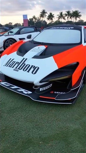 Up close with the McLaren Senna GTR at MODA Miami.