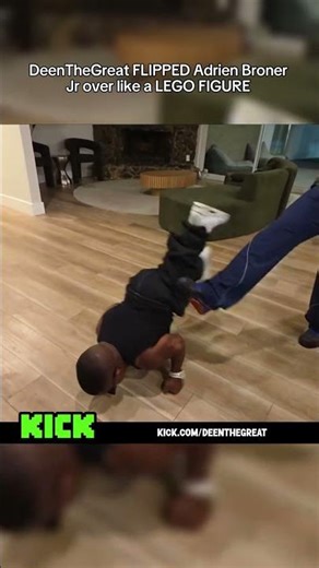 DeenTheGreat FLIPS Adrien Broner Jr. Like a LEGO Figure