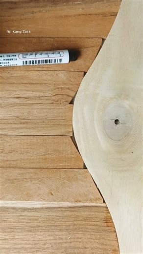 Quick Way to Measure Wood Curves #woodworking #woodwork #carpentry #homedecor #diy #tips | KangZack