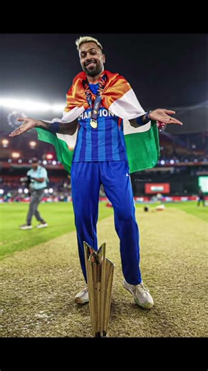 Hardik pandya vs Namibia trophy 🏆 #indianbatsman #youtubeshorts #iplshorts