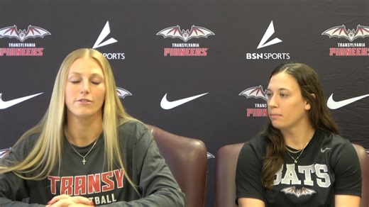 48 reactions · 3 comments | Head Coach Hannah Kline, Riley Flinn and Makya Grinter recap Transylvania’s season opening victory at DePauw and look ahead to this weekend’s schedule. | Transylvania University Athletics | Facebook