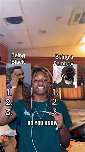 Being Black VS Being A Femboys QUIZ! #blackpeople #femboy #quiz