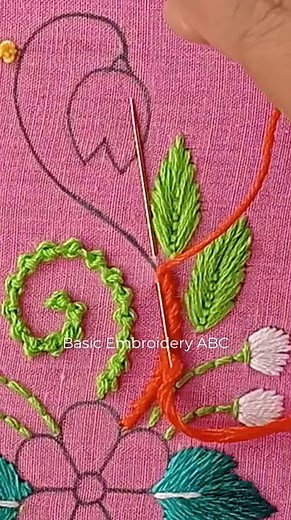 117K views · 1.1K reactions | How to embroidery basic ywisted chain stitch for beginners #sewing #handembroidery #viralreelsシ #basicembroideryabc #embroidery | Basic Embroidery ABC | Facebook