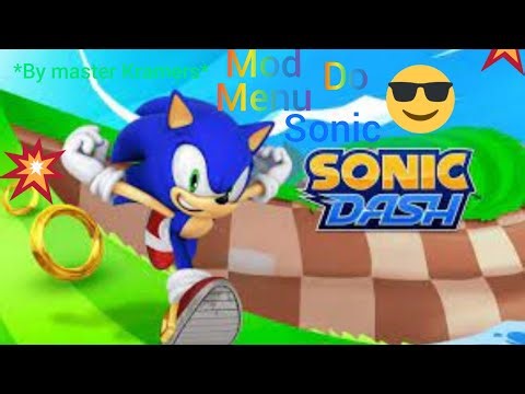 『 SONIC DASH MOD MENU | THE MASTER KRAMERS 』