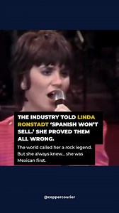 510K views · 20K reactions | Arizona native Linda Ronstadt has always been proud of her Mexican heritage, which is why she released Canciones de Mi Padre in 1987—a Spanish-language mariachi album. The album went double platinum, and at the 31st GRAMMY Awards Canciones De Mi Padre won Best Mexican-American Performance.   : @brownrockuniversity | The Copper Courier | Facebook