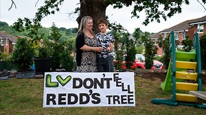 Deaf and blind boy fights insurance company to save favourite tree