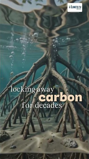 The forest that does more than grow—it protects #mangroves #BlueCarbon #ClimateAction #