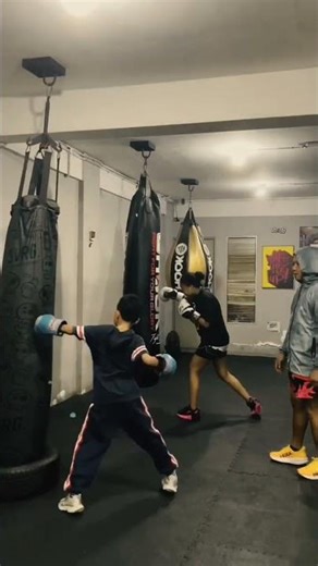 It's time to train my little family 🥊💪