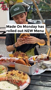 ALL-NEW Menu at Made On Monday with Lobster Roll, Burgers, Pastas and more! 😍 Made On Monday 📍 71A, Jalan Abdul Samad 1, Sri Gelam, 80100 Johor Bahru, Johor ⏰ 12pm - 12:30am (Sun - Thu) ⏰ 12pm - 2am (Fri - Sat) ✅ Muslim-owned | Singapore Foodie