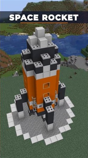 SPACE ROCKET – Minecraft Build