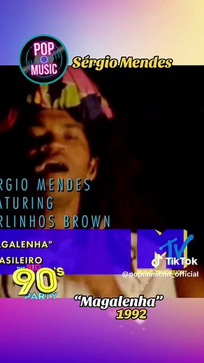 “Magalenha” - Sérgio Mendes feat. Carlinhos Brown (1992) #popmusic #latinmusic #90s #fouryou #perte #trending #fyp #popculture #throwbacksongs #musicvideo #90smusic #90sthrowback