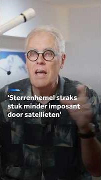 Golf aan satellieten bedreigt sterrenhemel