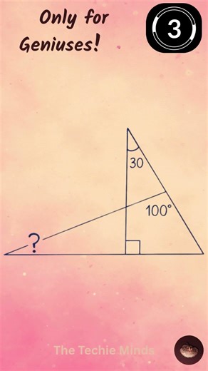 STOP! 🛑 Solve this WITHOUT Pen & Paper! 🧠 #shorts #iqtest #geometry