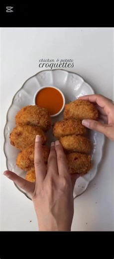 Chicken and potatoes croquette recipe #fyp #Ramadan #unfreezemyaccount #foryoupage❤️❤️ #trendingvideo