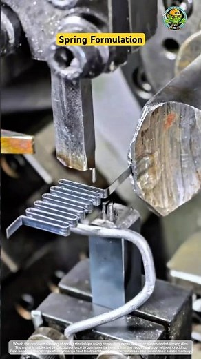 Spring Formation: The Bending Process of Flat Springs ⚙️📐