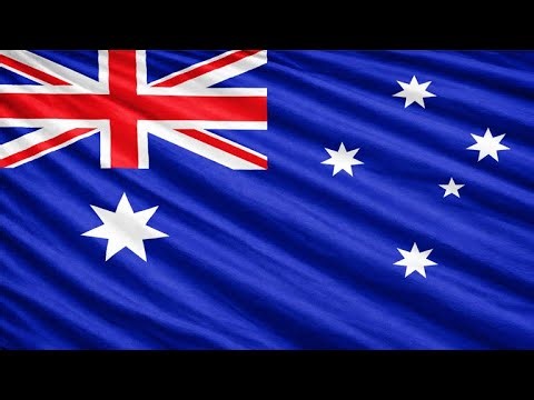 Australian Flag | Advance Australia Fair 4k 2hrs 60fps