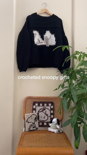 Adorable Snoopy Crochet Gifts from My Girlfriend