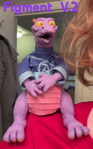 Figment shoulder puppet V.2 finished
