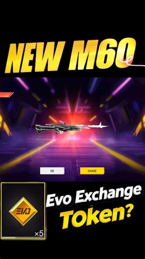 New Evo Vault Event Free Fire 🔥 How To Get Evo Gun Exchange Token #freefire