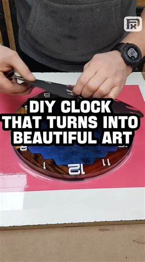 DIY clock project that becomes functional art