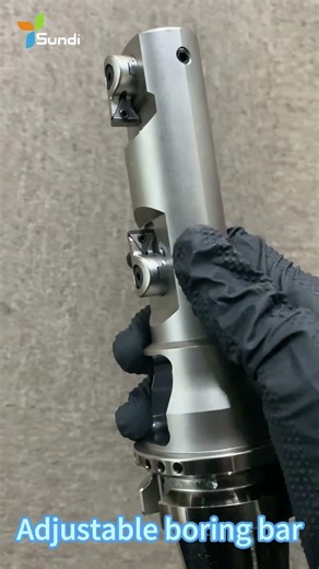 Adjustable Boring Bar #cncboring #cnc #cncmachining