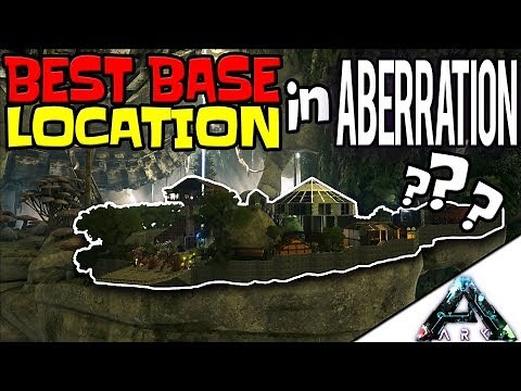 The BEST base location in Aberration? - ARK: Survival Evolved - Green Zone High Cliff PvE Base Tour
