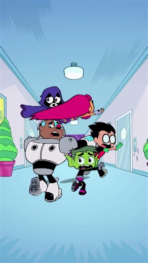 Çılgın kovalamaca! #shorts #teentitansgo