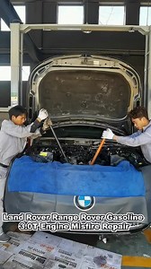 580K views · 5.2K reactions | Land Rover Range Rover Gasoline 3.0T Engine Misfire Repair. #mechanic #mechanicmike #engine #landrover #automobile | Mechanic Mike | Facebook