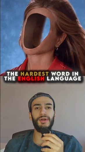 The Hardest Word In English😱