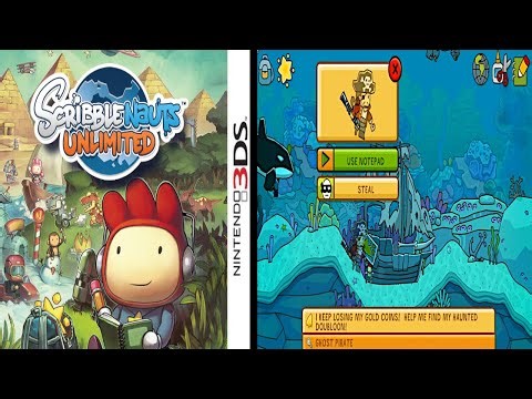 Scribblenauts Unlimited ... (Nintendo 3DS) Gameplay Peek