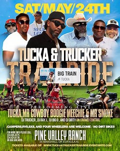 WELL EUFAULA ALABAMA AND ALL SURROUNDING STATES!!!! THIS MIGHT BE THE BIGGEST EVENT EUFAULA HAVE EVER SEEN!!! OVER 1300 TICKETS HAS BEEN PURCHASED ALREADY!!! THE KING OF SWING TUCKA ALONG WITH DJ TRUKER PERFORMING LIVE DJ DIRTY DJ BIG O MAY 24TH 🐎🐎🐎🐎🐎🐎 #Alabama #Georgia #florida #highlightseveryone #tagafriend #followers #everyone #share | Dj Dirty