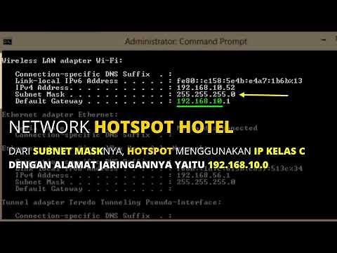 Raih Genius IT Network Tutorial - Scan IP Address dengan Command Prompt CMD