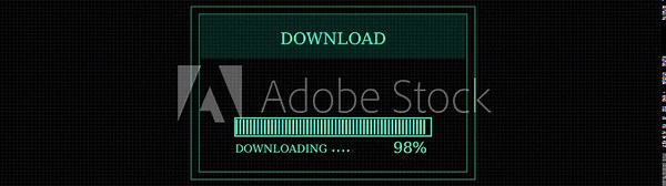 Downloading bar 0 to 100, loading animation,4k Quality full video.