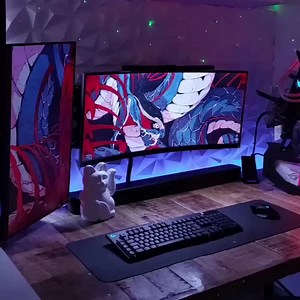 34K views · 337 reactions | A clean battlestation makes for a clean mind. What color is your setup lighting? Credit: andrascorner (IG) | Logitech G | Facebook