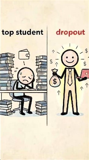 Why Some Dropouts Become More Successful Than Students