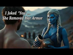 She Asked What I Wanted — I Joked “You”… Then the Alien Warrior Removed Her Armor