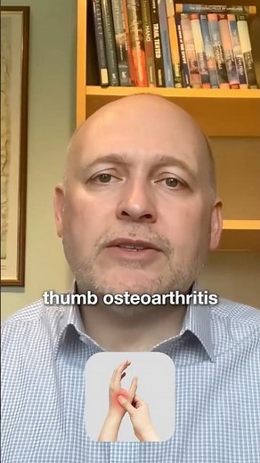 Thumb Base Pain? Is it Arthritis?