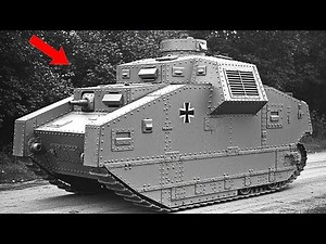 The German steel monster with multiple machine guns that challenged the British Mark tanks