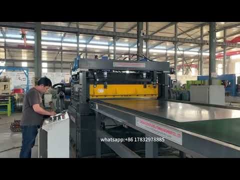 Coil cut to length machine CTL cutting machine Cut to length line