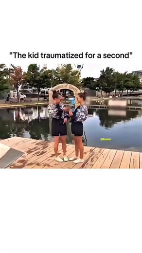 𝘼𝙚𝙧𝙤𝙐𝙣𝙞𝙫𝙚𝙧𝙨𝙖𝙡 on Instagram: "The post features a high-concept prank that turns illusion into instant disbelief. A girl steps into a pool filled with oxygen gas, while an elderly woman approaches, claiming the water will make her young. Unseen by the audience, another girl dressed identically to the older woman waits submerged. As the elderly woman enters, the gas is swapped, and the disguised young girl emerges, creating the illusion of a magical transformation. Onlookers freeze in 