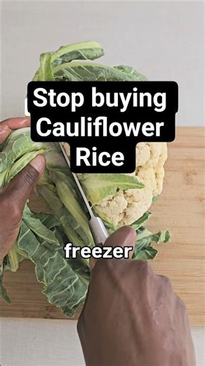 How to Make Cauliflower Rice (DIY Recipe!)