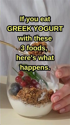If You Eat Greek Yogurt With These 3 Foods, Here’s What Happens | Greek Yogurt Benefits