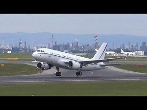 Private A319CJ takeoff from Vienna!