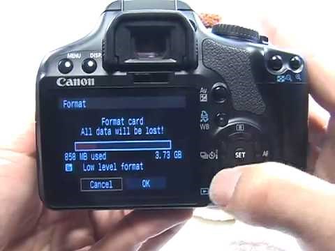 Canon XSi/450D: Format
