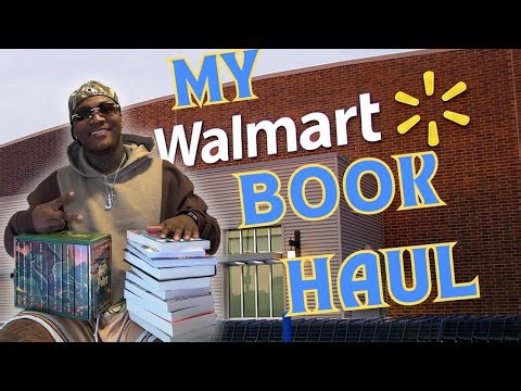 MY EPIC BOOK HAUL ... FROM WALMART 🛒💙📚