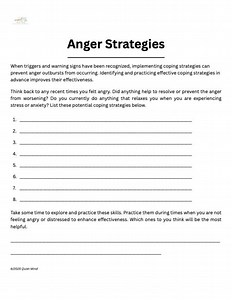 Anger Management Strategies - Etsy