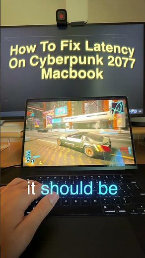 How To Fix Latency in Cyberpunk 2077 on Mac #gaming #mac #apple #pcgaming #pc #cyberpunk2077