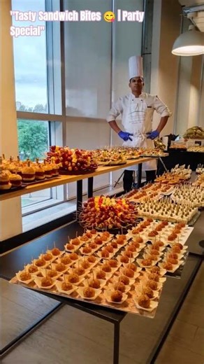 "Delicious Sandwich Bites | Party Sneaks | Easy Finger Food Idea"