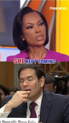 “It’s interesting that he’s schooling them. This is a clinic for them. They should send him [Rubio] a fruit basket.” - @harrisfaulkner on Secretary Rubio answering questions from Dem Senators including Senator Tammy Duckworth during tense foreign relations hearing today. | Outnumbered Fox News